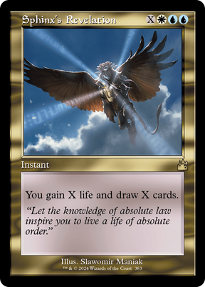 Magic: The Gathering - Sphinx's Revelation Foil - Ravnica Remastered