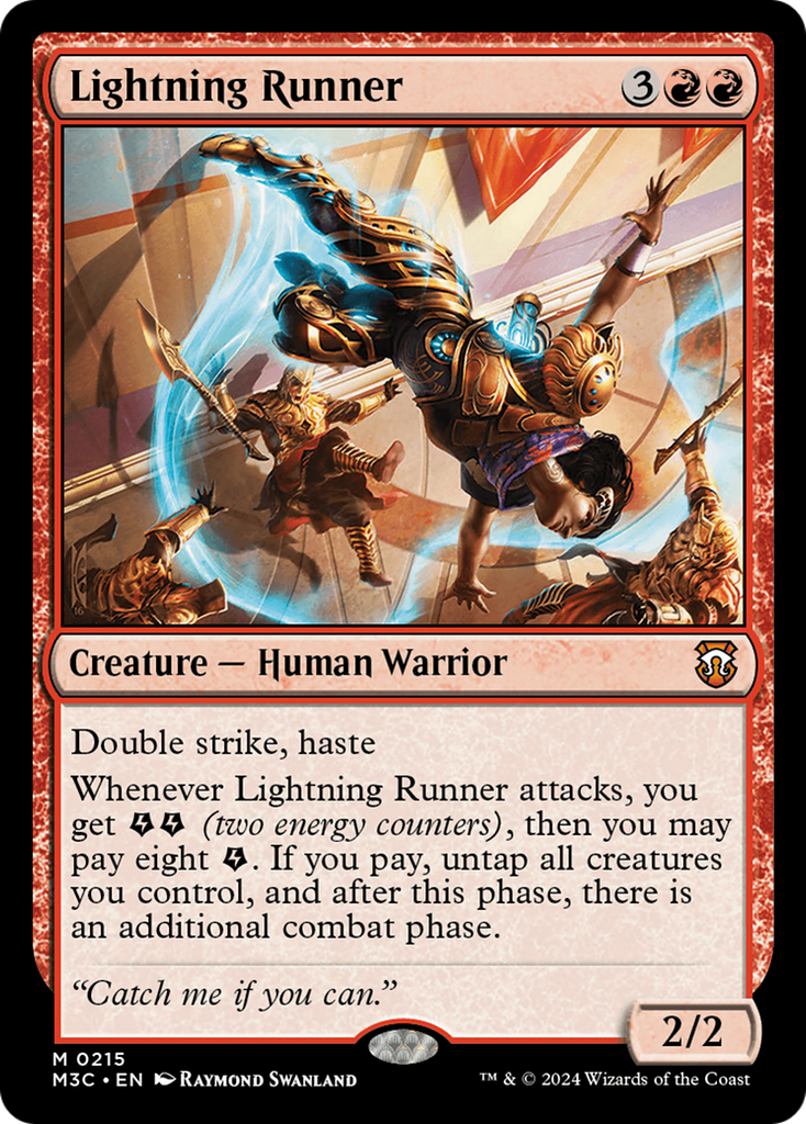 Magic: The Gathering - Lightning Runner - Modern Horizons 3 Commander