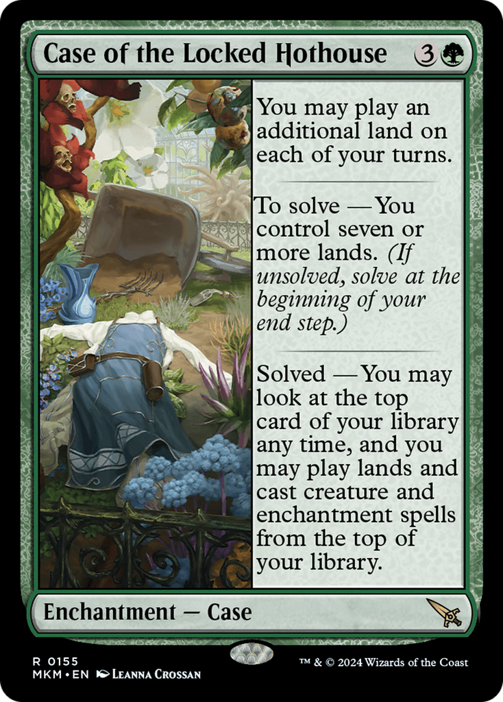 Magic: The Gathering - Case of the Locked Hothouse Foil - Murders at Karlov Manor