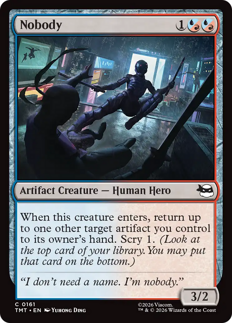 Magic: The Gathering - Nobody - Teenage Mutant Ninja Turtles