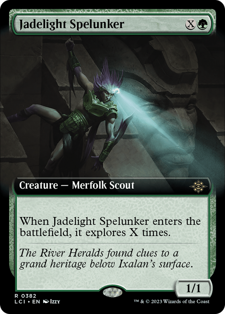 Magic: The Gathering - Jadelight Spelunker Foil - The Lost Caverns of Ixalan