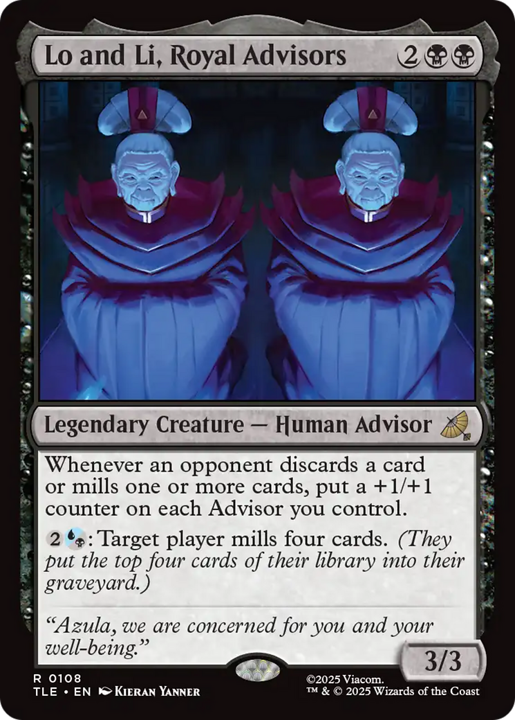 Magic: The Gathering - Lo and Li, Royal Advisors - Avatar: The Last Airbender Eternal
