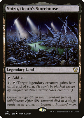 Magic: The Gathering - Shizo, Death's Storehouse - Dominaria United Commander