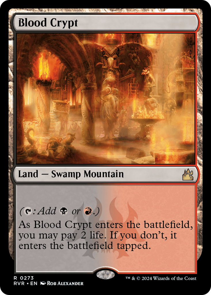 Magic: The Gathering - Blood Crypt - Ravnica Remastered