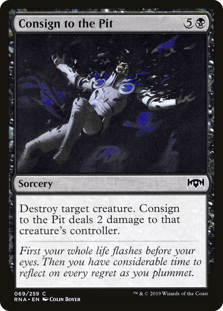 Magic: The Gathering - Consign to the Pit Foil - Ravnica Allegiance