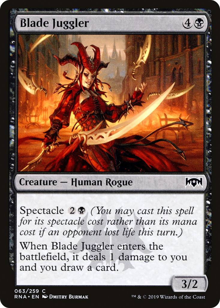 Magic: The Gathering - Blade Juggler Foil - Ravnica Allegiance