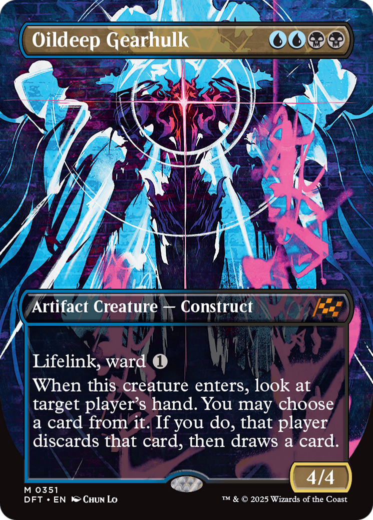 Magic: The Gathering - Oildeep Gearhulk Foil - Aetherdrift