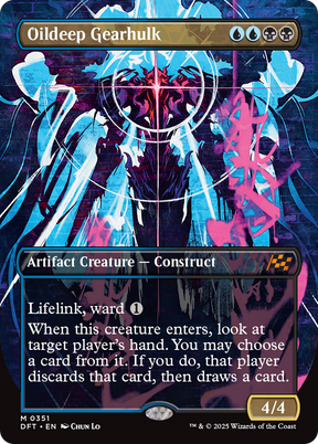 Magic: The Gathering - Oildeep Gearhulk Foil - Aetherdrift