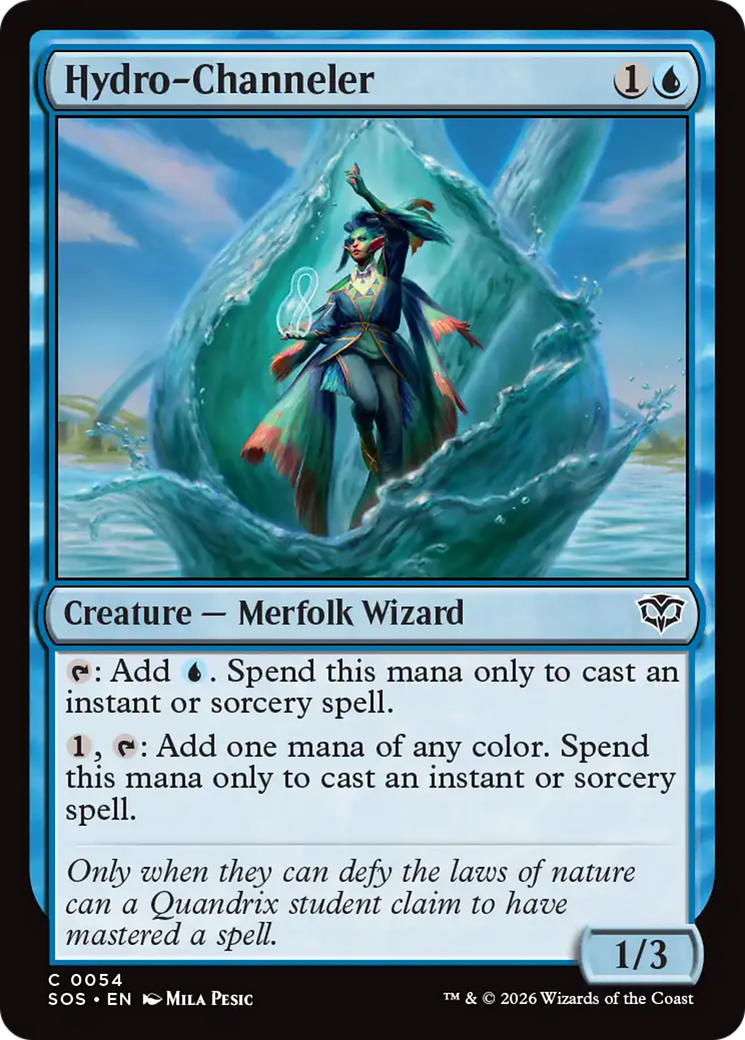 Magic: The Gathering - Hydro-Channeler - Secrets of Strixhaven