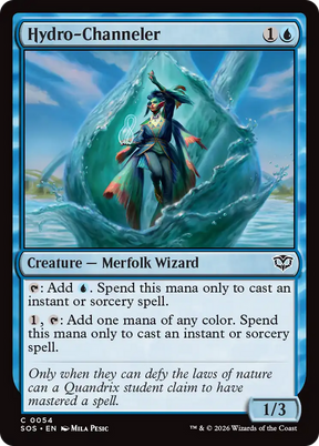 Magic: The Gathering - Hydro-Channeler - Secrets of Strixhaven