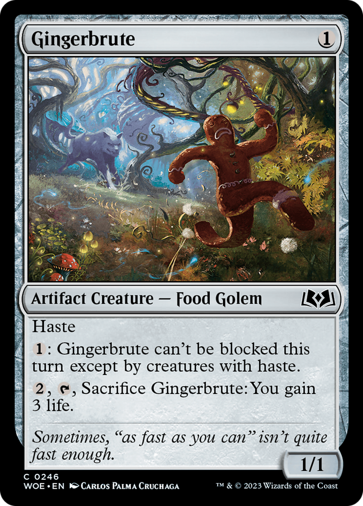 Magic: The Gathering - Gingerbrute - Wilds of Eldraine