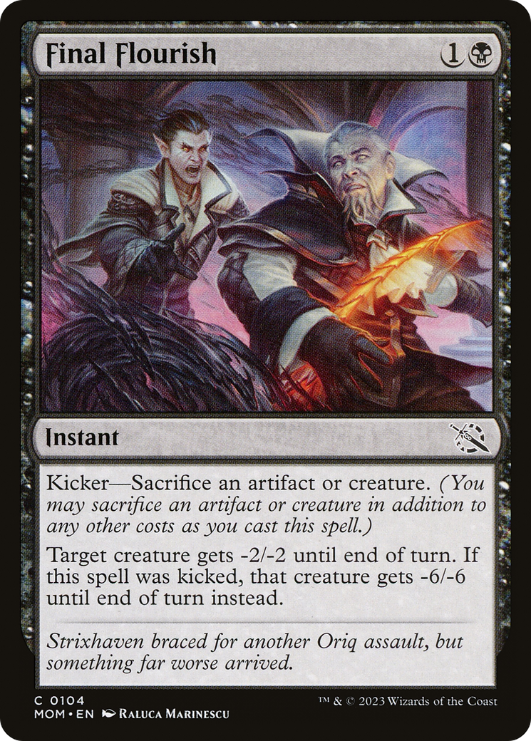 Magic: The Gathering - Final Flourish - March of the Machine