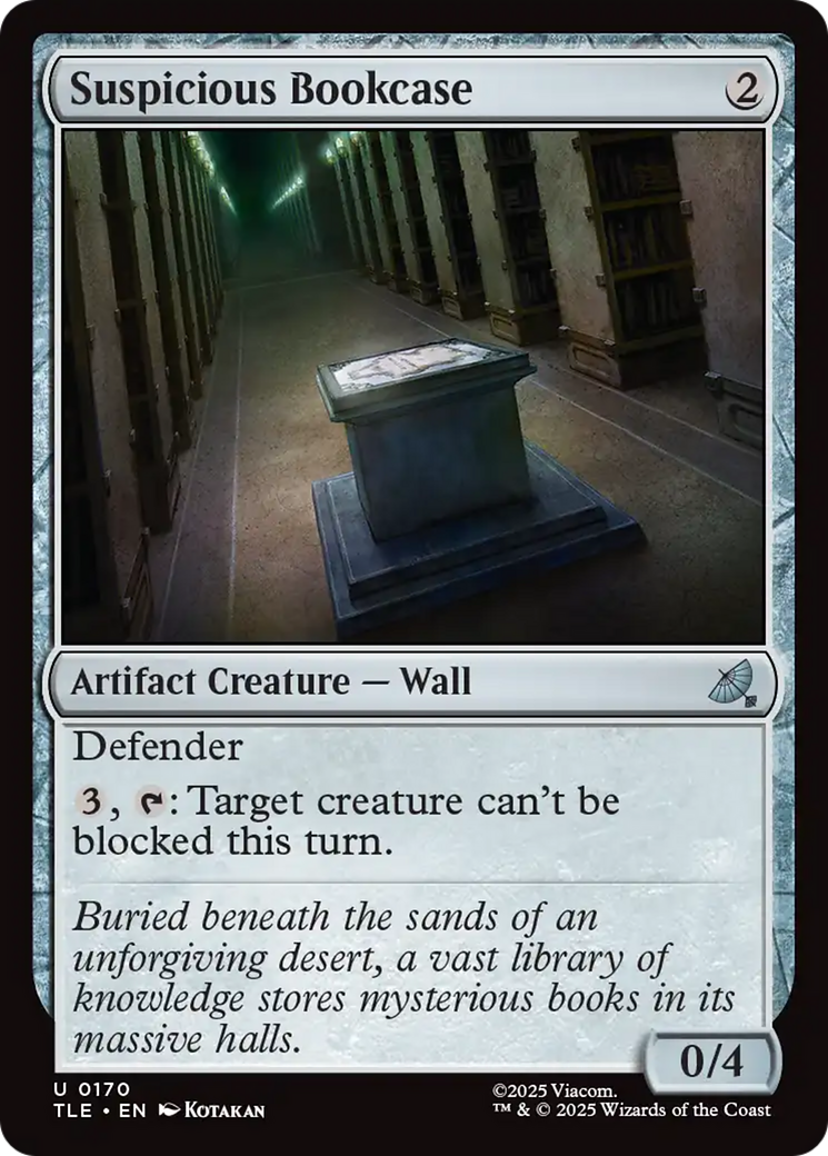 Magic: The Gathering - Suspicious Bookcase - Avatar: The Last Airbender Eternal