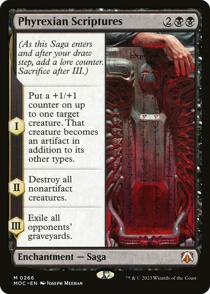 Magic: The Gathering - Phyrexian Scriptures - March of the Machine Commander