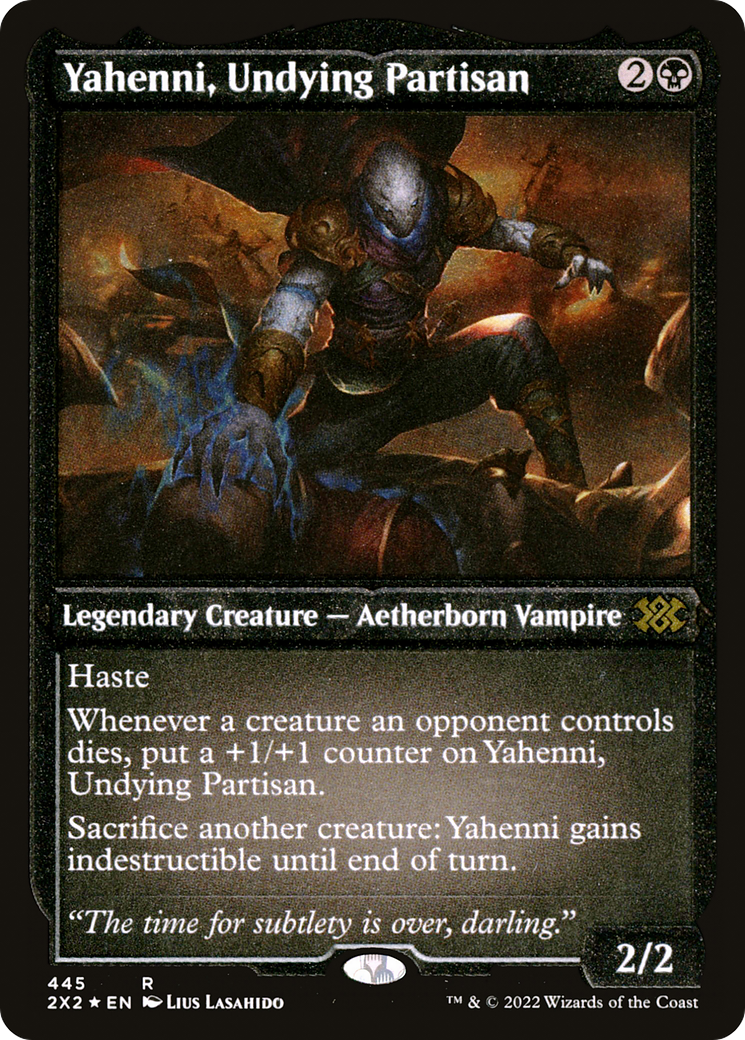 Magic: The Gathering - Yahenni, Undying Partisan Foil - Double Masters 2022