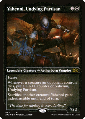 Magic: The Gathering - Yahenni, Undying Partisan Foil - Double Masters 2022