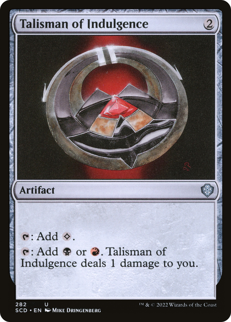 Magic: The Gathering - Talisman of Indulgence - Starter Commander Decks