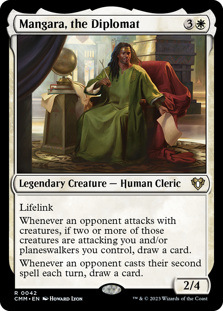 Magic: The Gathering - Mangara, the Diplomat Foil - Commander Masters