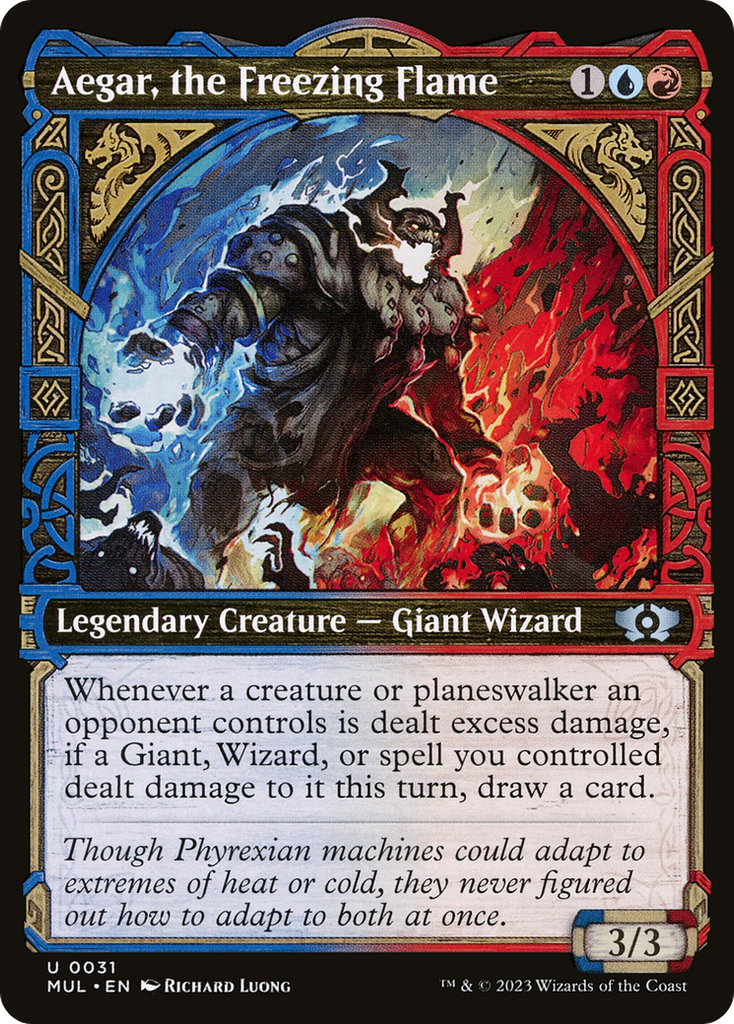 Magic: The Gathering - Aegar, the Freezing Flame - Multiverse Legends