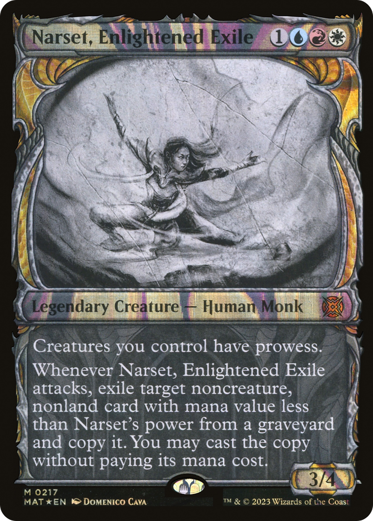 Magic: The Gathering - Narset, Enlightened Exile Foil - March of the Machine: The Aftermath