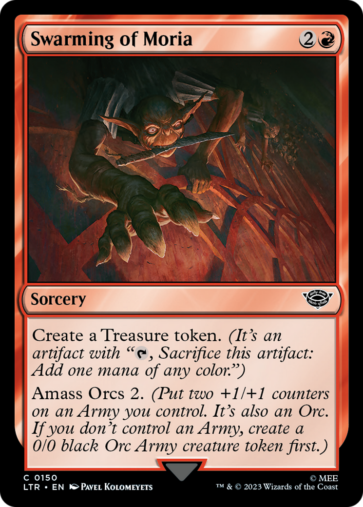 Magic: The Gathering - Swarming of Moria - The Lord of the Rings: Tales of Middle-earth