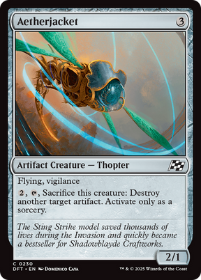 Magic: The Gathering - Aetherjacket - Aetherdrift