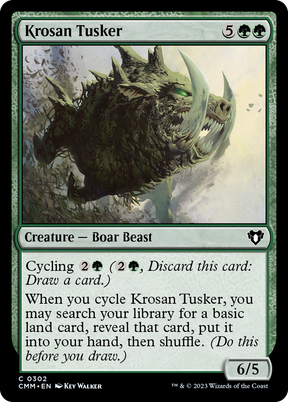 Magic: The Gathering - Krosan Tusker - Commander Masters