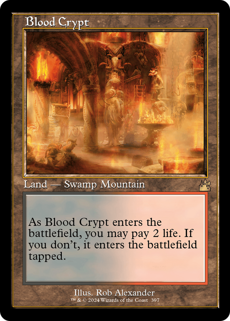 Magic: The Gathering - Blood Crypt - Ravnica Remastered