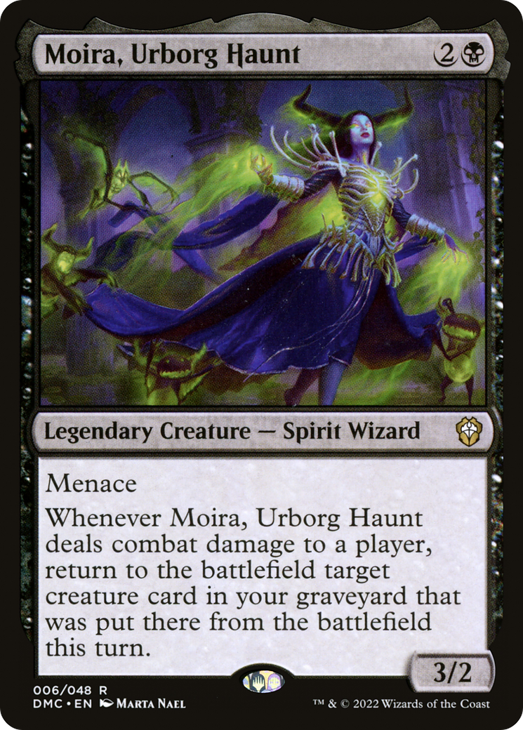 Magic: The Gathering - Moira, Urborg Haunt - Dominaria United Commander
