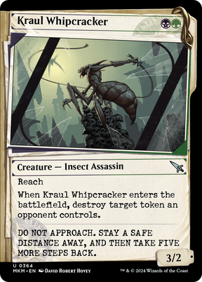Magic: The Gathering - Kraul Whipcracker - Murders at Karlov Manor