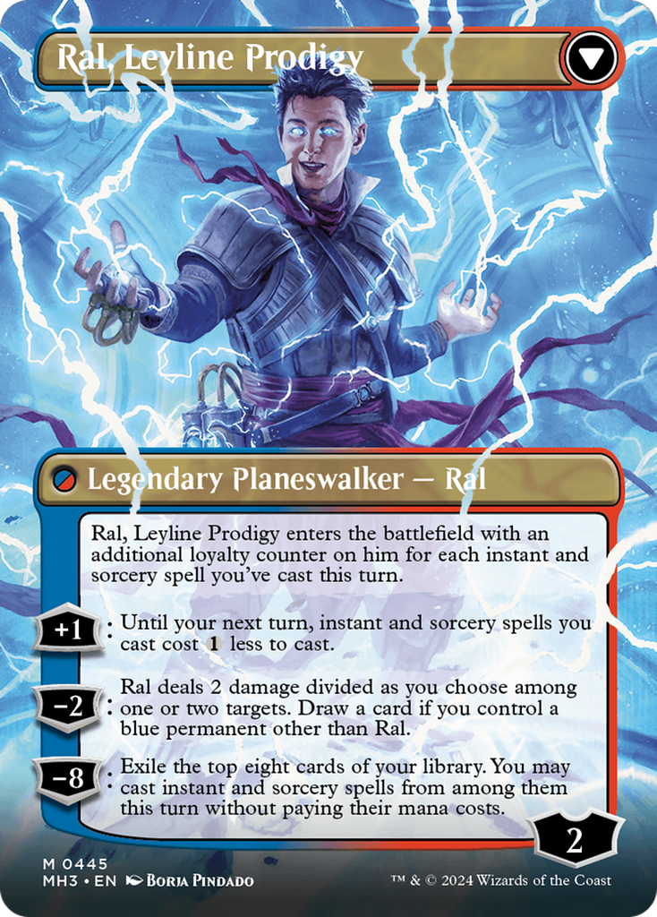 Magic: The Gathering - Ral, Monsoon Mage // Ral, Leyline Prodigy - Modern Horizons 3