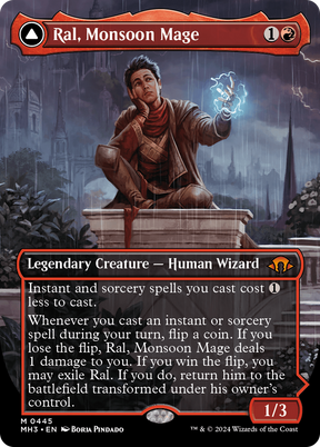 Magic: The Gathering - Ral, Monsoon Mage // Ral, Leyline Prodigy Foil - Modern Horizons 3