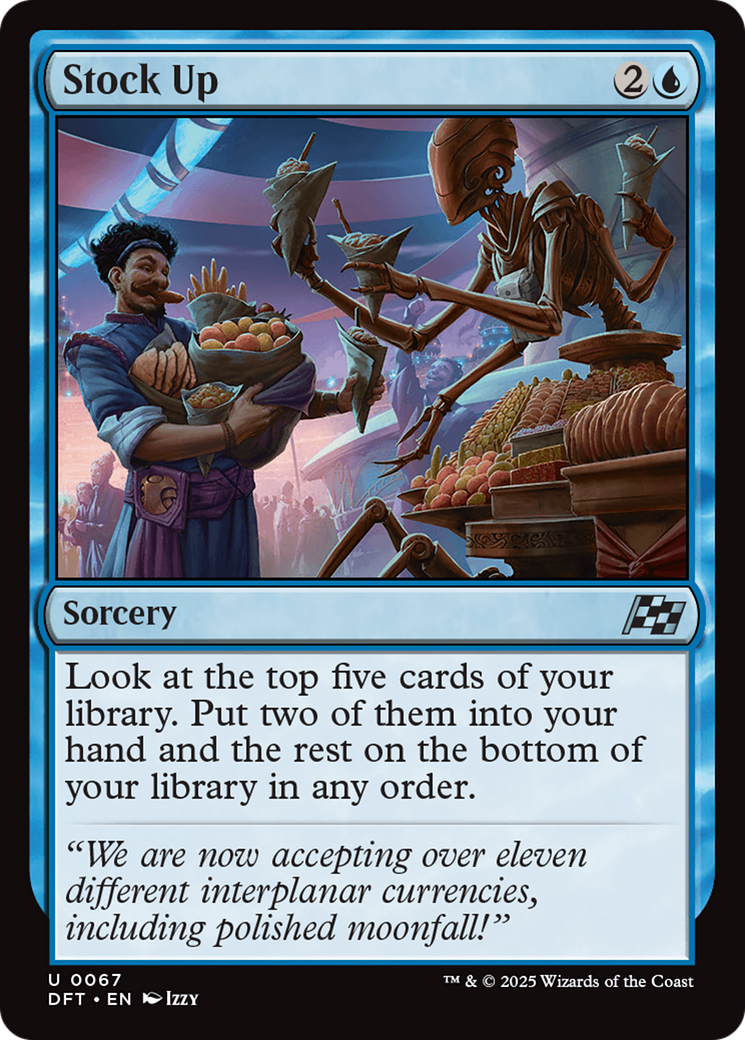 Magic: The Gathering - Stock Up Foil - Aetherdrift