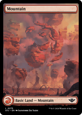 Magic: The Gathering - Mountain #275 Foil - Outlaws of Thunder Junction