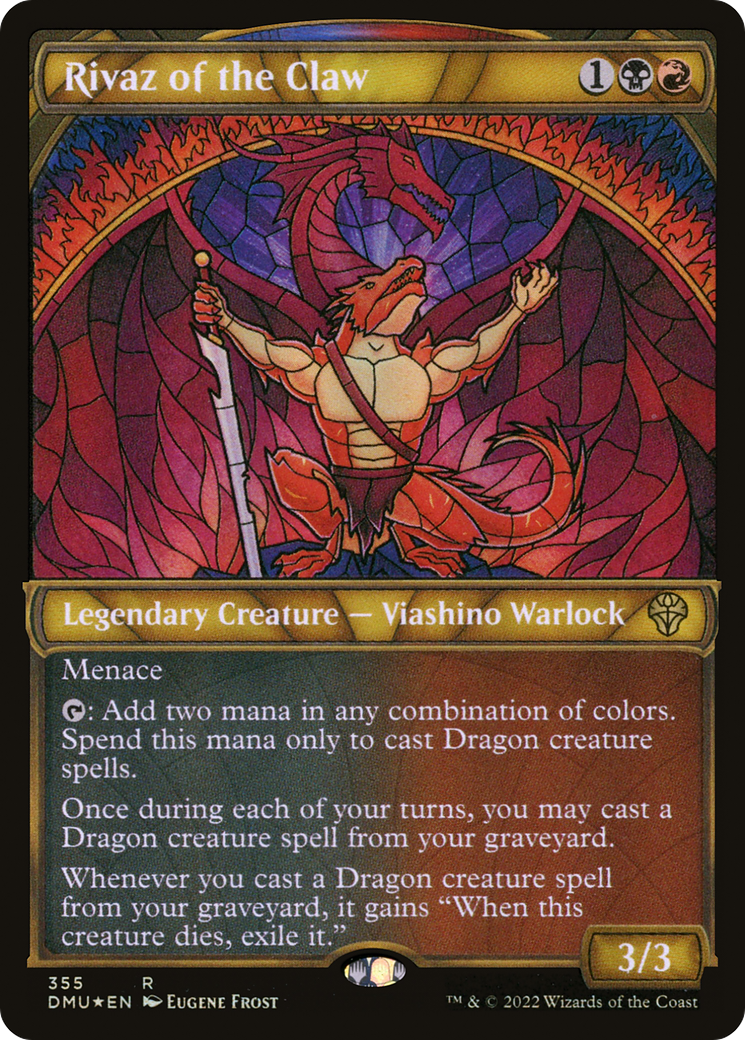 Magic the Gathering - Rivaz of the Claw Foil - Dominaria United