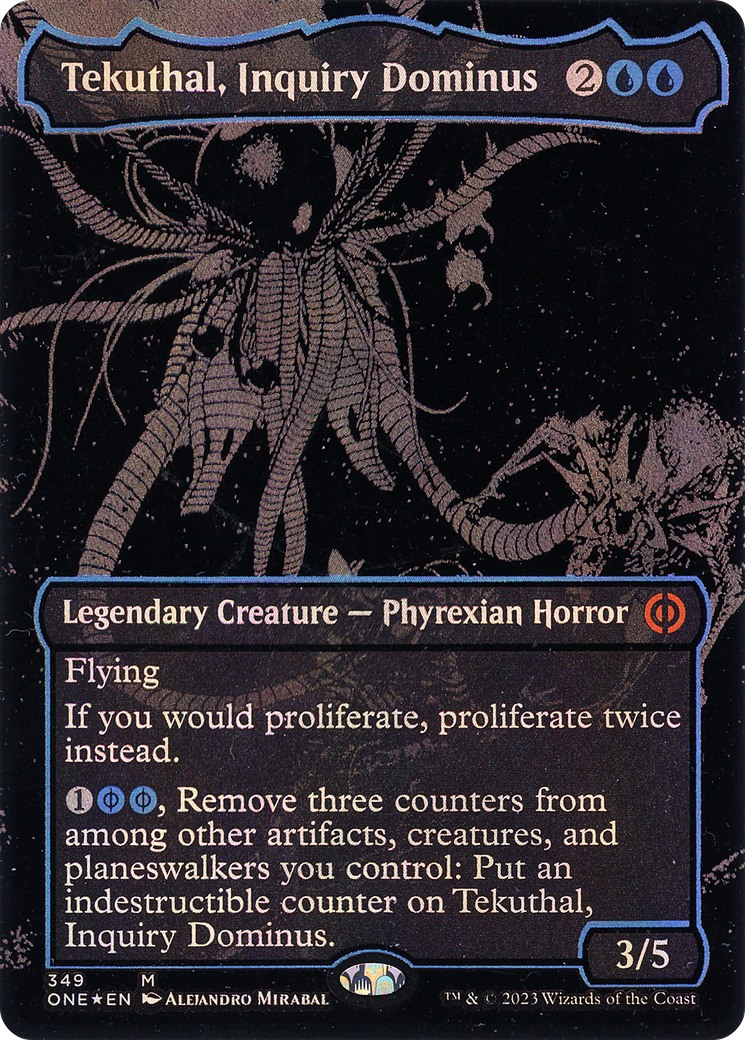 Magic: The Gathering - Tekuthal, Inquiry Dominus Foil - Phyrexia: All Will Be One