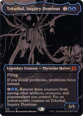 Magic: The Gathering - Tekuthal, Inquiry Dominus Foil - Phyrexia: All Will Be One