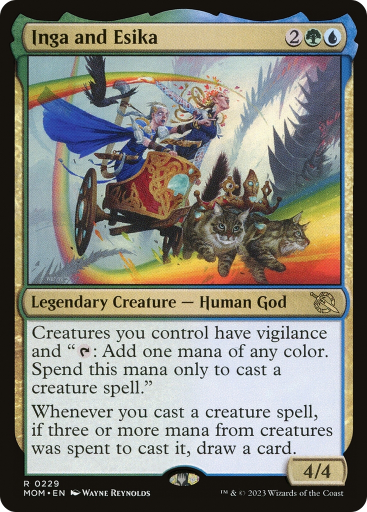 Magic: The Gathering - Inga and Esika Foil - March of the Machine