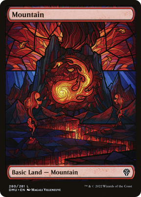 Magic: The Gathering - Mountain #280 Foil - Dominaria United