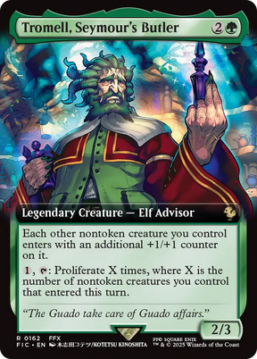 Magic: The Gathering - Tromell, Seymour's Butler - Final Fantasy Commander