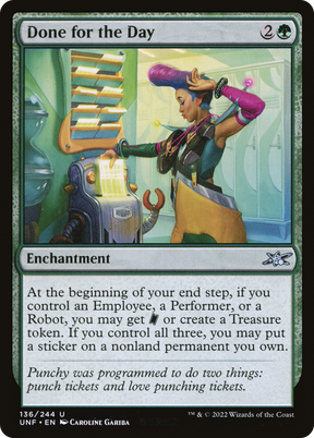 Magic: The Gathering - Done for the Day - Unfinity