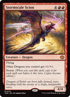 Magic: The Gathering - Stormscale Scion - Tarkir: Dragonstorm