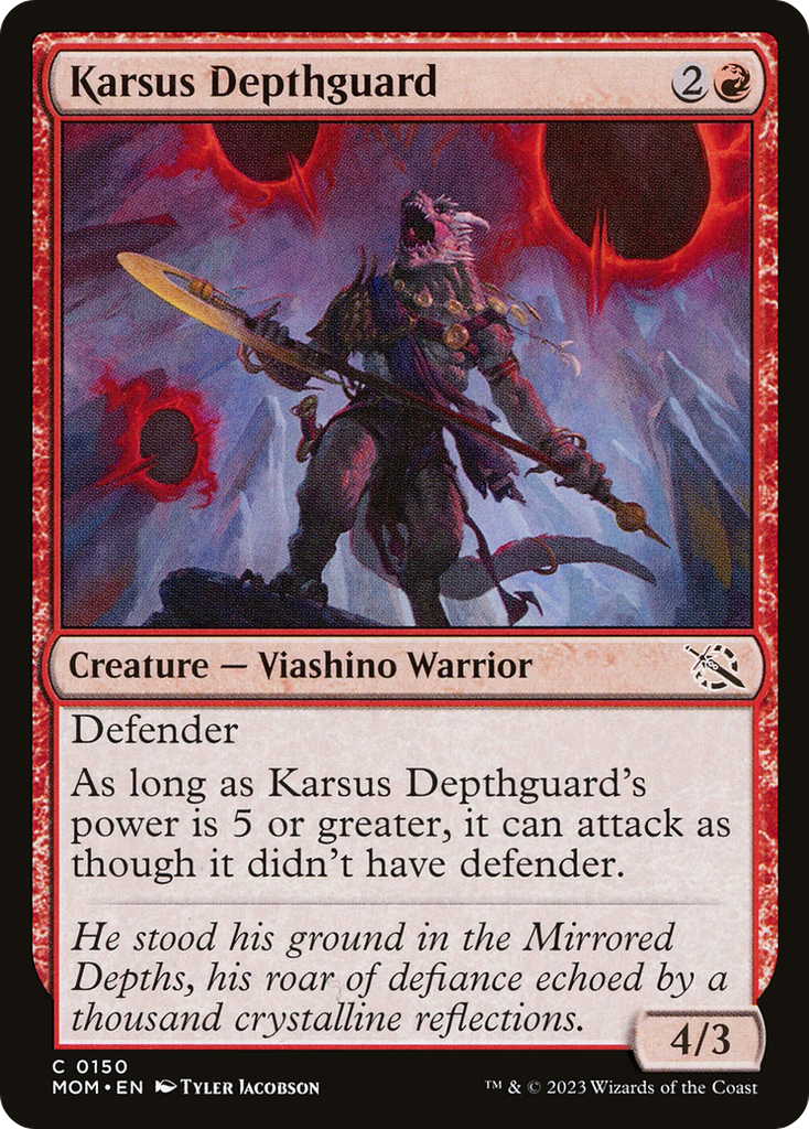 Magic: The Gathering - Karsus Depthguard - March of the Machine