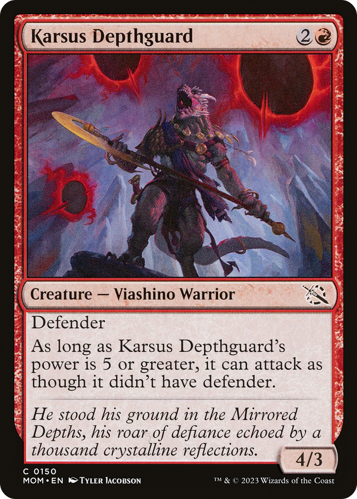 Magic: The Gathering - Karsus Depthguard Foil - March of the Machine