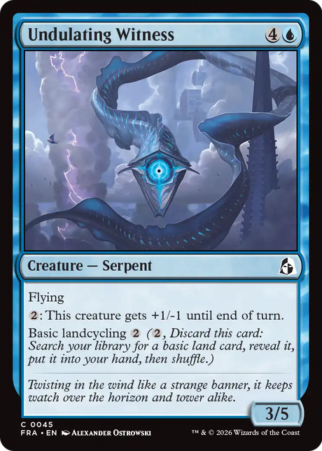 Magic: The Gathering - Undulating Witness - Reality Fracture