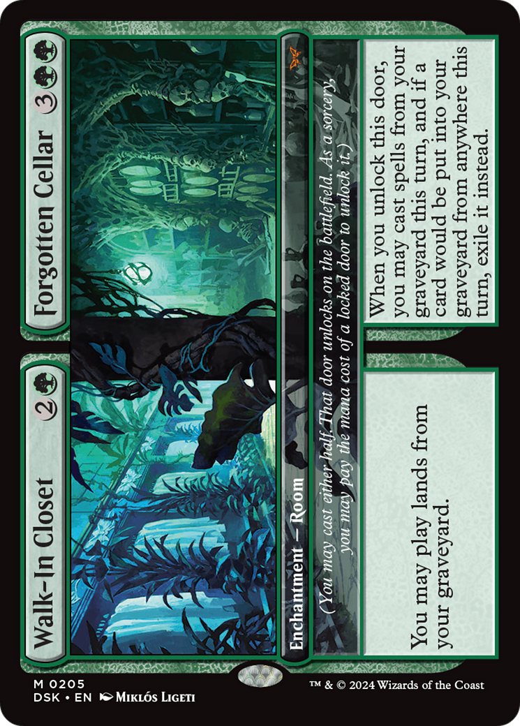 Magic: The Gathering - Walk-In Closet // Forgotten Cellar - Duskmourn: House of Horror