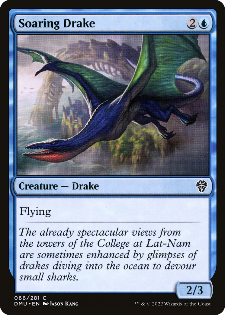 Magic: The Gathering - Soaring Drake Foil - Dominaria United