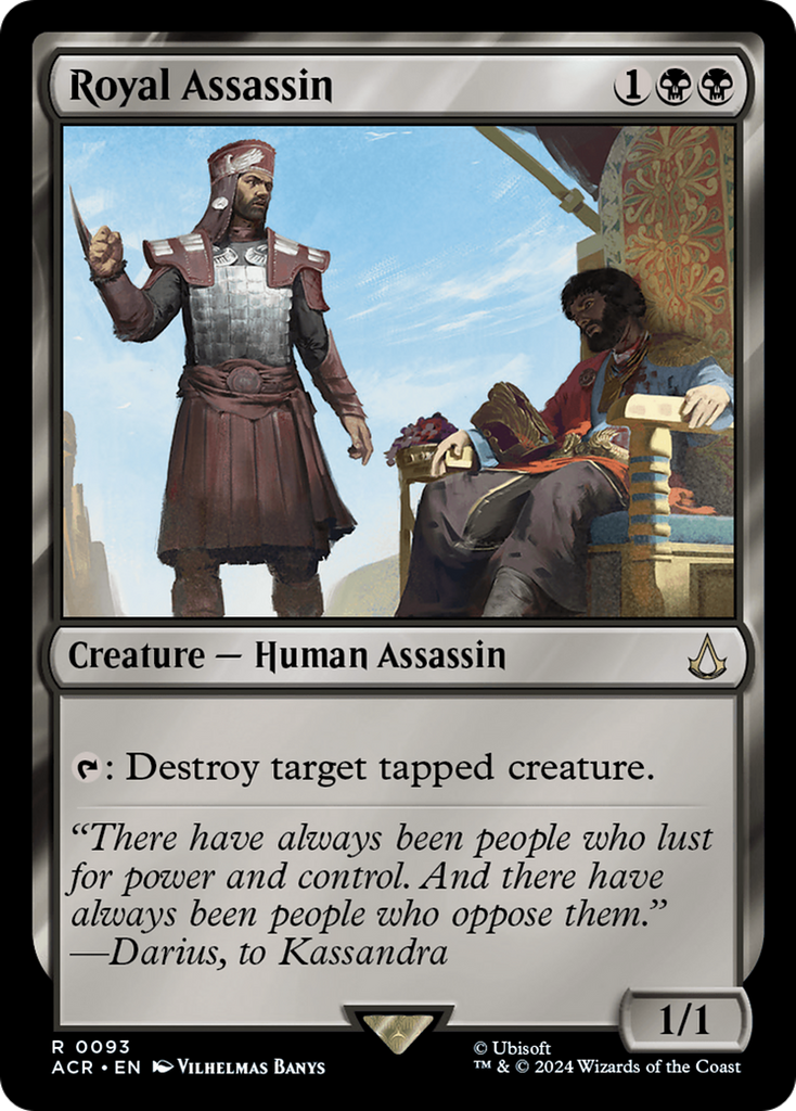 Magic: The Gathering - Royal Assassin Foil - Assassin's Creed