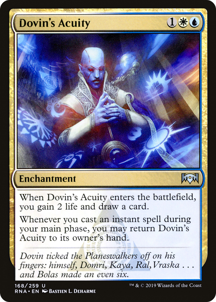 Magic: The Gathering - Dovin's Acuity Foil - Ravnica Allegiance