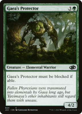 Magic: The Gathering - Gaea's Protector - Jumpstart 2022